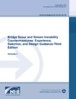 Bridge scour and stream instability countermeasures experience selection and design guidance third edition Volume 1