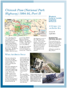 Chinook Pass National Park Highway 199495 Part II