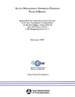 Access Management Awareness Program Phase II Report