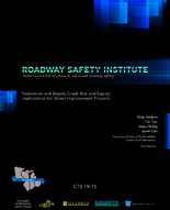 Pedestrian and Bicycle Crash Risk and Equity Implications for Street Improvement Projects