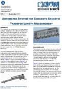 Automated System for Concrete Crosstie Transfer Length Measurement Research Results