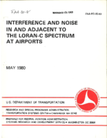Interference and Noise in and Adjacent to the LoranC Spectrum at Airports