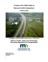 A Study of the Traffic Safety at Reduced Conflict Intersections In Minnesota