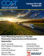 TruckPlatooning Impacts on Flexible Pavements Experimental and Mechanistic Approaches