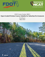 OpenGraded Friction Courses Suitable for Suburban Environments