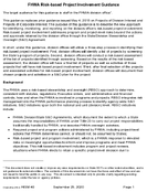 FHWA Riskbased Project Involvement Guidance