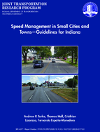 Speed Management in Small Cities and TownsGuidelines for Indiana