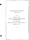 Interstate Commerce Commision Report of the Accident  Investigation Occuring on the NEW YORK NEW HAVEN AND HARTFORD RAILROAD BOYLSTON STREET BOSTON MA