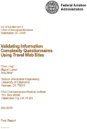 Validating Information Complexity Questionnaires Using Travel Web Sites