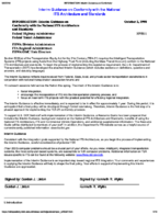 Interim Guidance on Conformity With the National ITS Architecture and Standards