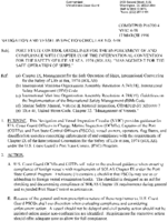 Port State Control guidelines for the enforcement of and compliance with chapter IX of the International Convention for the Safety of Life at Sea 1974 SOLAS  Management for the Safe Operation of Ships