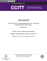 A Framework for Estimating Emissions of Freight Transportation Operations