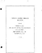 Interstate Commerce Commision Report of the Accident  Investigation Occuring on the NEW YORK CENTRAL MATTOON IL