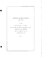 Interstate Commerce Commision Report of the Accident  Investigation Occuring on the CENTRAL OF GEORGIA RAILWAY POWERSVILLE GA