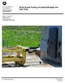 Blunt Impact Testing of a Diesel Multiple Unit Fuel Tank