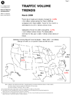 Traffic Volume Trends March 2009