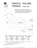 Traffic Volume Trends August Rural 1996