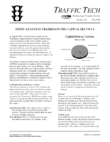 Study Analyzes Crashes on the Capital Beltway