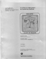 Crew Resource Management An Introductory Handbook