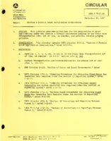 Circular Re Section 9 Formula Grant Application Instructions Volume UMTA C 90301A