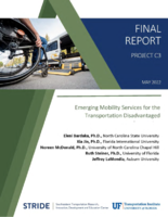 Emerging Mobility Services for the Transportation Disadvantaged