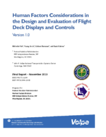 Human factors considerations in the design and evaluation of flight deck displays and controls