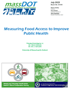 Measuring Food Access to Improve Public Health