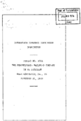 Interstate Commerce Commision Report of the Accident  Investigation Occuring on the PENNSYLVANIA RAILROAD WINTERSET PA