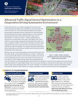 Advanced Traffic Signal Control Optimization in a Cooperative Driving Automation Environment