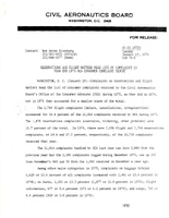 Air Travel Consumer Report December 1975