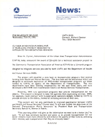 Clymer Announces Funding for a YearLong Project Designed to Integrate Transportation Services