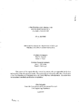 A demonstration project on instrumentation of a flexible pavement  final report April 1997