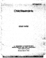 Child Restraints Issue Paper