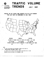 Traffic Volume Trends July 1987