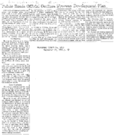 Public Roads Official Outlines Freeway Development Plan