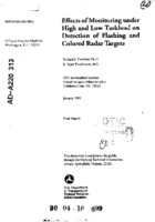Effects of Monitoring under High and Low Taskload on Detection of Flashing and Colored Radar Targets