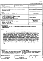 Testing of best management practices for controlling highway runoff