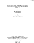 An evaluation of the erosionsiltation control program of the Virginia Department of Highways summer 1973
