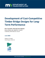 Development of CostCompetitive Timber Bridge Designs for LongTerm Performance