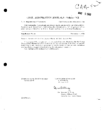 CAM 42 Supplement No 1  Revision To Civil Aeronautics Manual 42 Dated August 1956