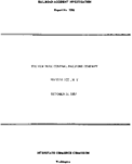 Interstate Commerce Commision Report of the Accident  Investigation Occuring on the NEW YORK CENTRAL HIMRODS JCT NY