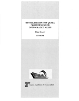 Establishment of QCQA Procedures for OpenGraded Mixes