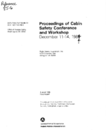 Proceedings of Cabin Safety Conference and Workshop Held on December 1114 1984