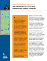 Virtual Nondestructive Evaluation Laboratory for Highway Structures  fact sheet