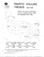 Traffic Volume Trends April 1996
