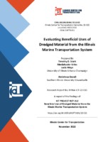 Beneficial Uses of Dredged Material from the Illinois Marine Transportation System