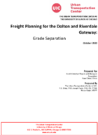 Freight Planning for the Dolton and Riverdale Gateway Grade Separation