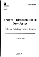 Freight Transportation in New Jersey Selected Data from Federal Sources