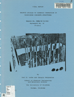 Related Studies to Cathodic Protection of Reinforced Structures