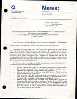 Remarks Prepared for Delivery by Secretary of Transportation Elizabeth Hanford Dole to the Greater Cincinnati Chamber of Commerce